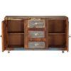 Sideboard 150x43x86 cm Solid Reclaimed Wood