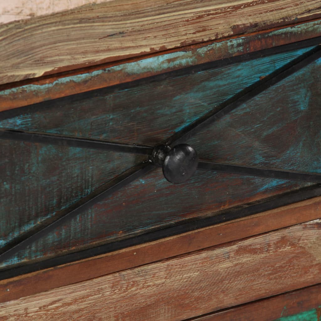 Sideboard 195x40x80 cm Solid Reclaimed Wood