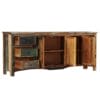 Sideboard 195x40x80 cm Solid Reclaimed Wood