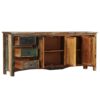 Sideboard 195x40x80 cm Solid Reclaimed Wood