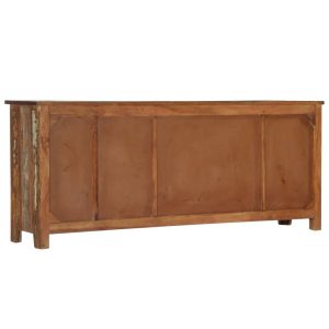 Sideboard 195x40x80 cm Solid Reclaimed Wood