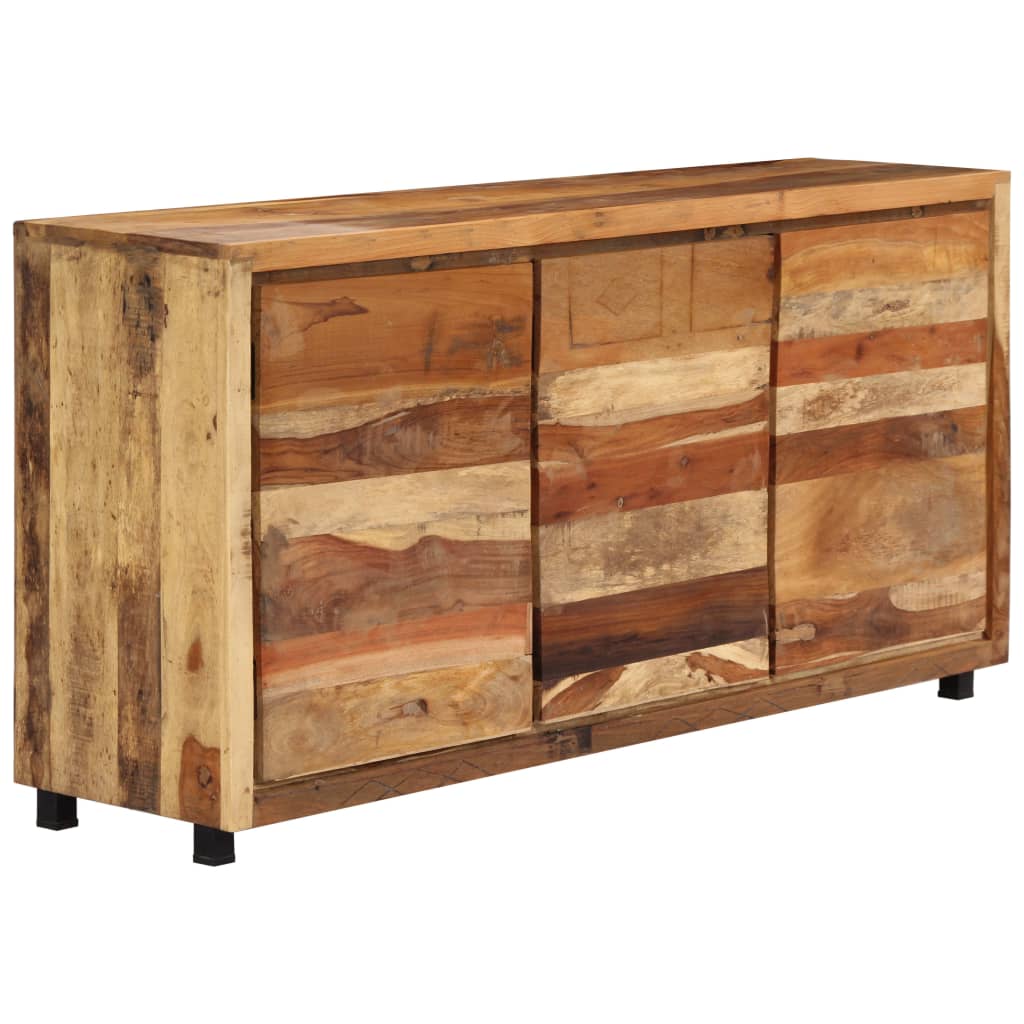 Sideboard Cabinet 160x38x79 cm Solid Reclaimed Wood