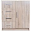 Sideboard Chipboard 79x35x88 cm Oak