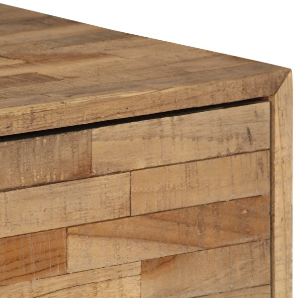 Sideboard Set 2 Pieces Reclaimed Teak Wood