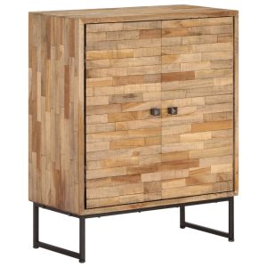 Teak Reclaimed Wood Sideboards Set Of 3 Cabinets