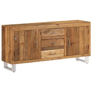 Sideboard Solid Reclaimed Sleeper Wood 160x40x76 cm