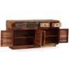 Sideboard Solid Reclaimed Wood 150x35x75 cm