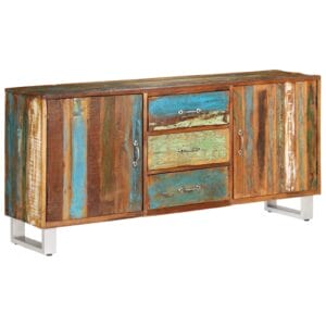 Sideboard Solid Reclaimed Wood 160x40x76 cm
