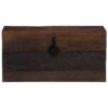 Storage Box Solid Reclaimed Sleeper Wood 80x40x40 cm