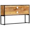 Industrial TV Cabinet 120x30x75 cm Solid Reclaimed Wood