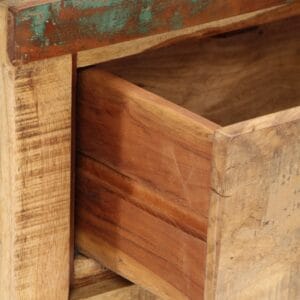 TV Cabinet 150x30x33 cm Solid Reclaimed Wood