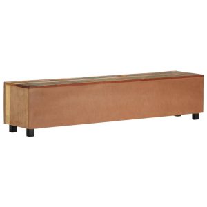 TV Cabinet 150x30x33 cm Solid Reclaimed Wood