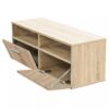 TV Cabinet Chipboard 95x35x36 cm Oak