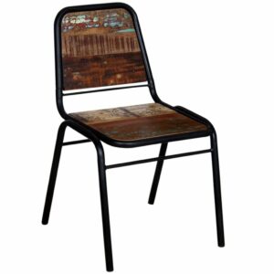 Dining Chairs 6 pcs Solid Reclaimed Wood 44x59x89 cm