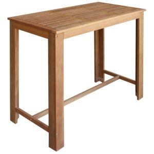 Acacia Wood Bar Tables