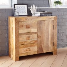 Bedside Cabinet 50x30x50 cm Solid Reclaimed Wood