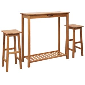Oak Wood Bar Sets