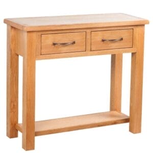 Oak Wood Console Tables