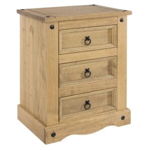 Pine Wood Bedside Tables