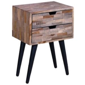 Reclaimed Wood Bedside Tables