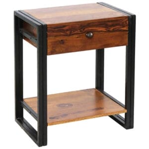 Sheesham Wood Bedside Tables