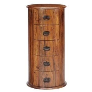 Sheesham Wood CD DVD Storage
