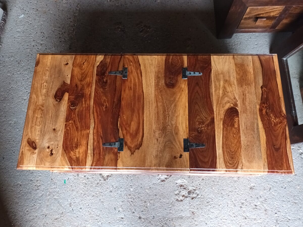 Jali Sheesham Trunk Chest Coffee Table