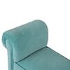 Aqua Velvet Bench 35x101x53cm