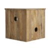 Artisan Granary Royale 2 Door Corner TV Cabinet Solid Mango Wood