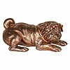 Bronze Finish Pug Figurine-RSN118