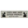 Cats Are Just Little People Plaque-GUD081