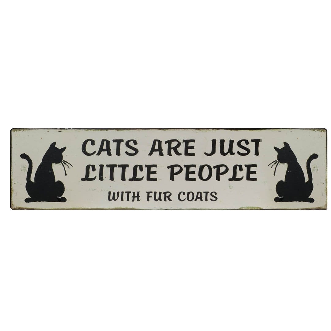 Cats Are Just Little People Plaque-GUD081