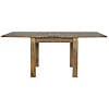 Extendable Butterfly Dining Table with Straight Legs