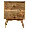 IN043 - Brass Metal Slot Bedside-IN043-