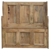 Artisan Solid Wood Large Monks Storage Bench Solid Mango