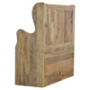 Artisan Solid Wood Large Monks Storage Bench Solid Mango
