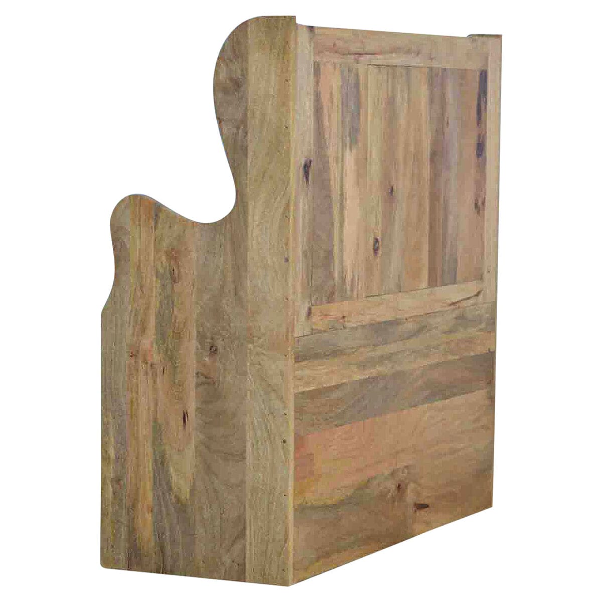 Artisan Solid Wood Large Monks Storage Bench Solid Mango