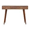 IN1002 - 3 Drawer Assorted Chestnut Console Table-IN1002-