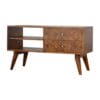 IN1008 - Assorted Chestnut Media Unit-IN1008