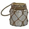 IN106 - Glass Jar Lantern with Rope-IN106-