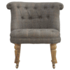 Petite Multi-tweed Accent Chair