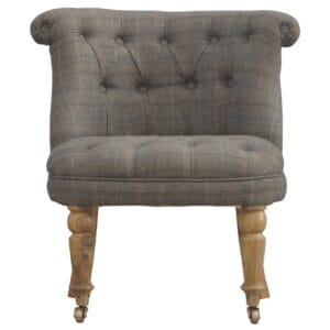 IN111 - Petite Multi Tweed Accent Chair-IN111-