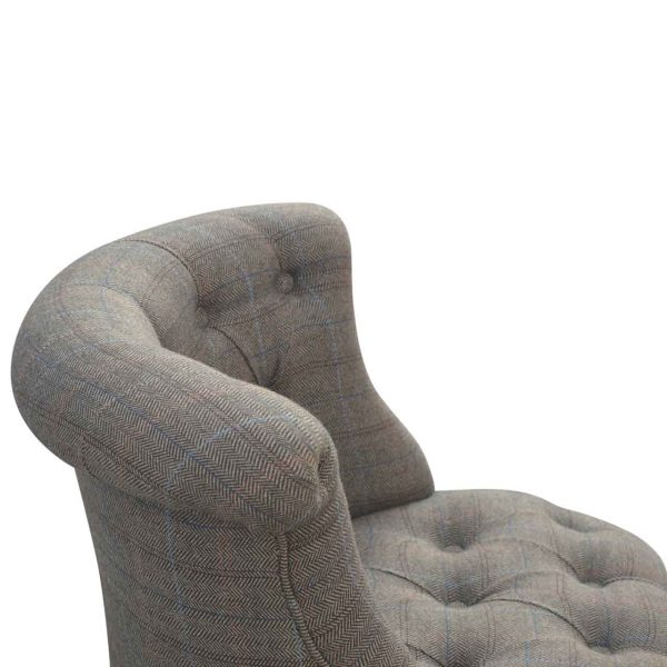 Petite Multi-tweed Accent Chair