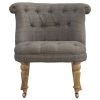 IN111 - Petite Multi Tweed Accent Chair-IN111-