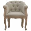 IN116 - French Style Deep Button Chair-IN116-