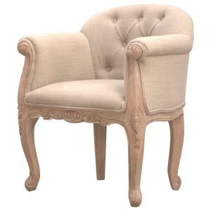 IN116 - French Style Deep Button Chair-IN116
