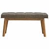 IN117 - Multi Tweed Depp Button Bedroom Bench-IN117-
