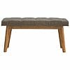 IN117 - Multi Tweed Depp Button Bedroom Bench-IN117-