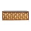 IN1283 - Wall Mounted Gold Art Pattern Chestnut Bedside-IN1283-
