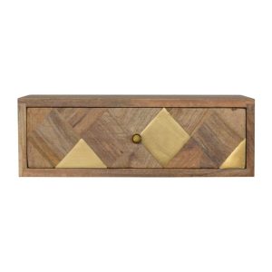 IN1292 -Wall Mounted Brass Inlay Bedside-IN1292-